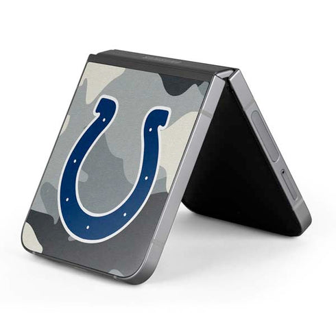 NFL Indianapolis Colts Camo Galaxy Z Flip6 Skin